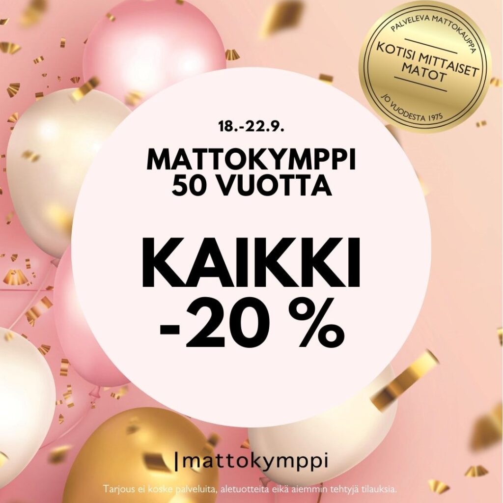 mattokymppi 50v