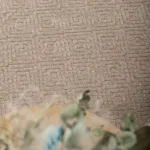 Selja kumipohjainen matto beige